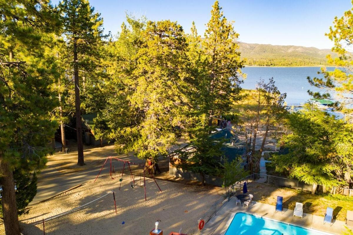 Big Pines Couple Lakeview Studio Cabin By Big Bear Vacations 大熊湖 外观 照片