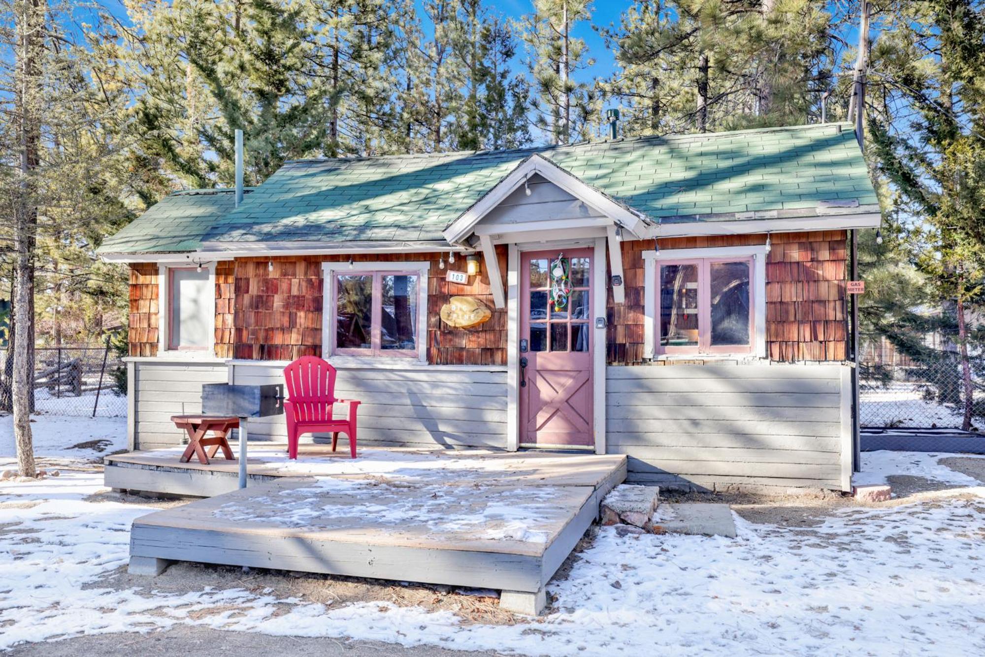 Big Pines Couple Lakeview Studio Cabin By Big Bear Vacations 大熊湖 外观 照片