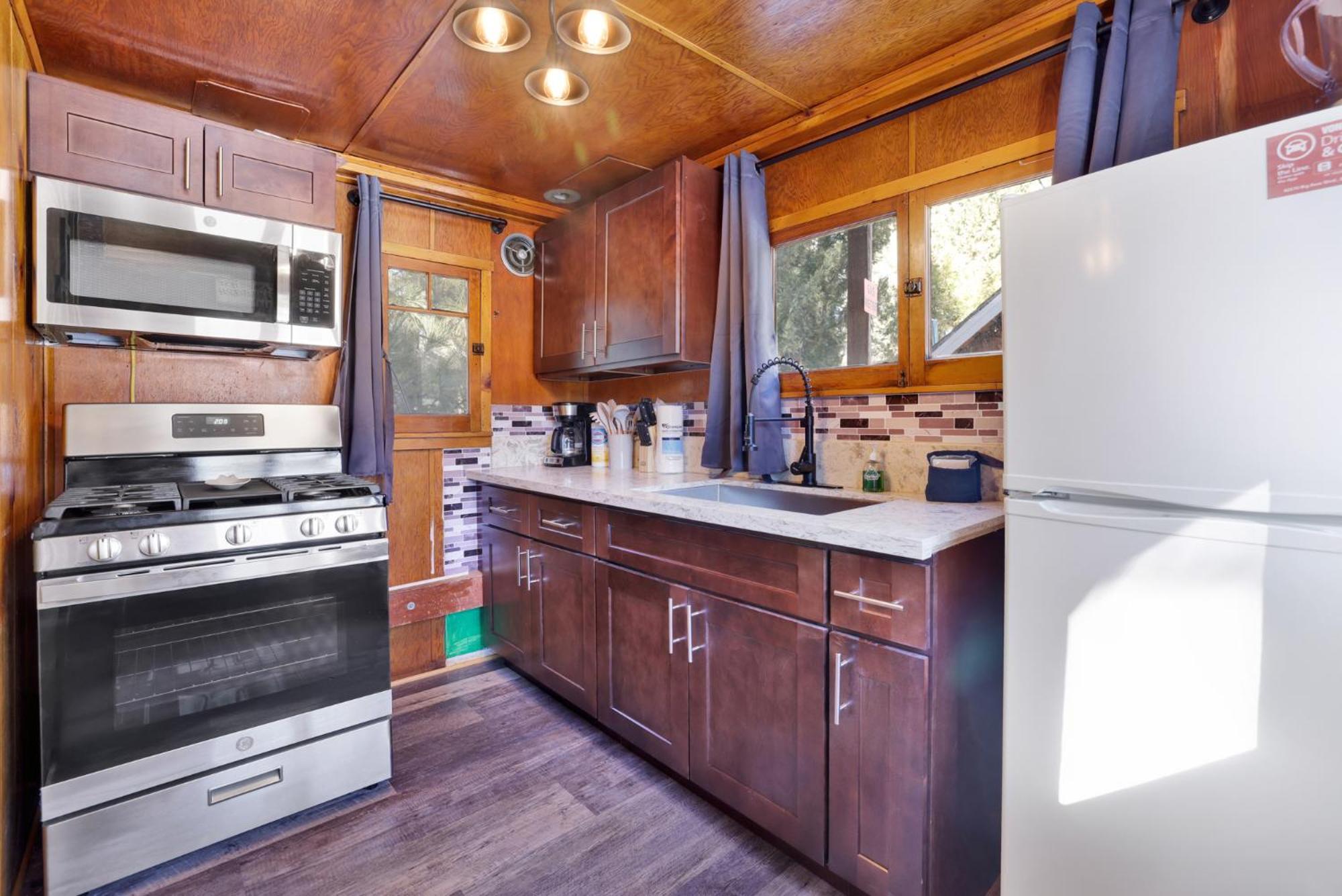 Big Pines Couple Lakeview Studio Cabin By Big Bear Vacations 大熊湖 外观 照片